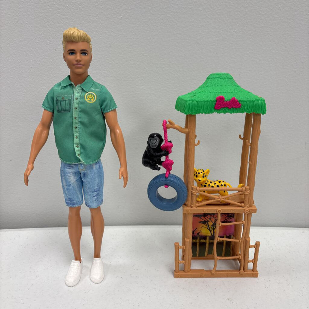 Wildlife Vet Ken Playset