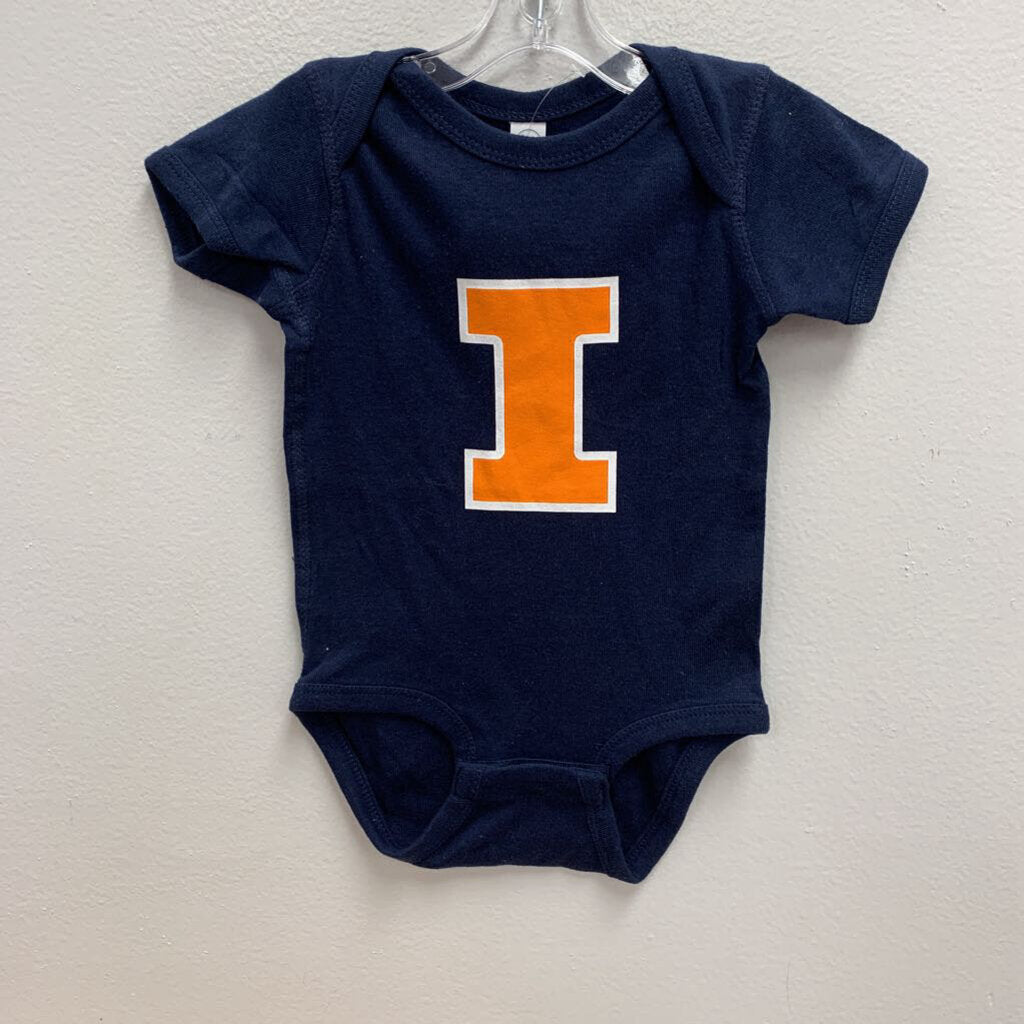 12M: Illinois onesie NWT