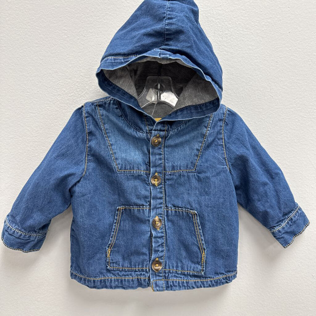 6M: lined hooded jacket