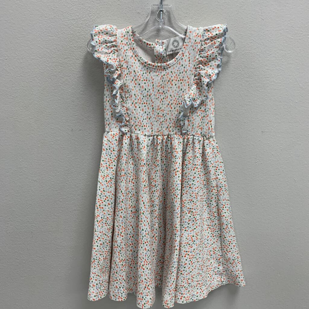 3T: polka dot ruffle play dress