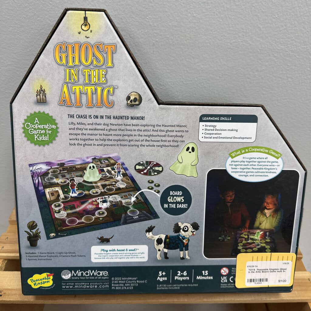 Ghost in the Attic Board Game