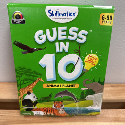 Skillmatics Guess In 10 Animal Planet Board Game