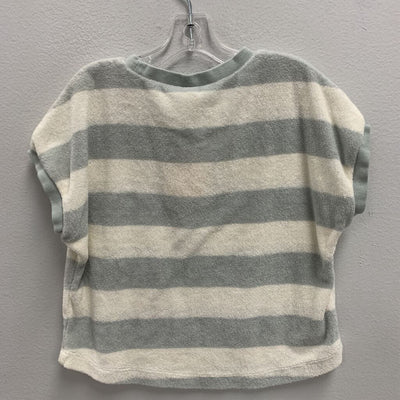 2-3Y: Striped Terry Top