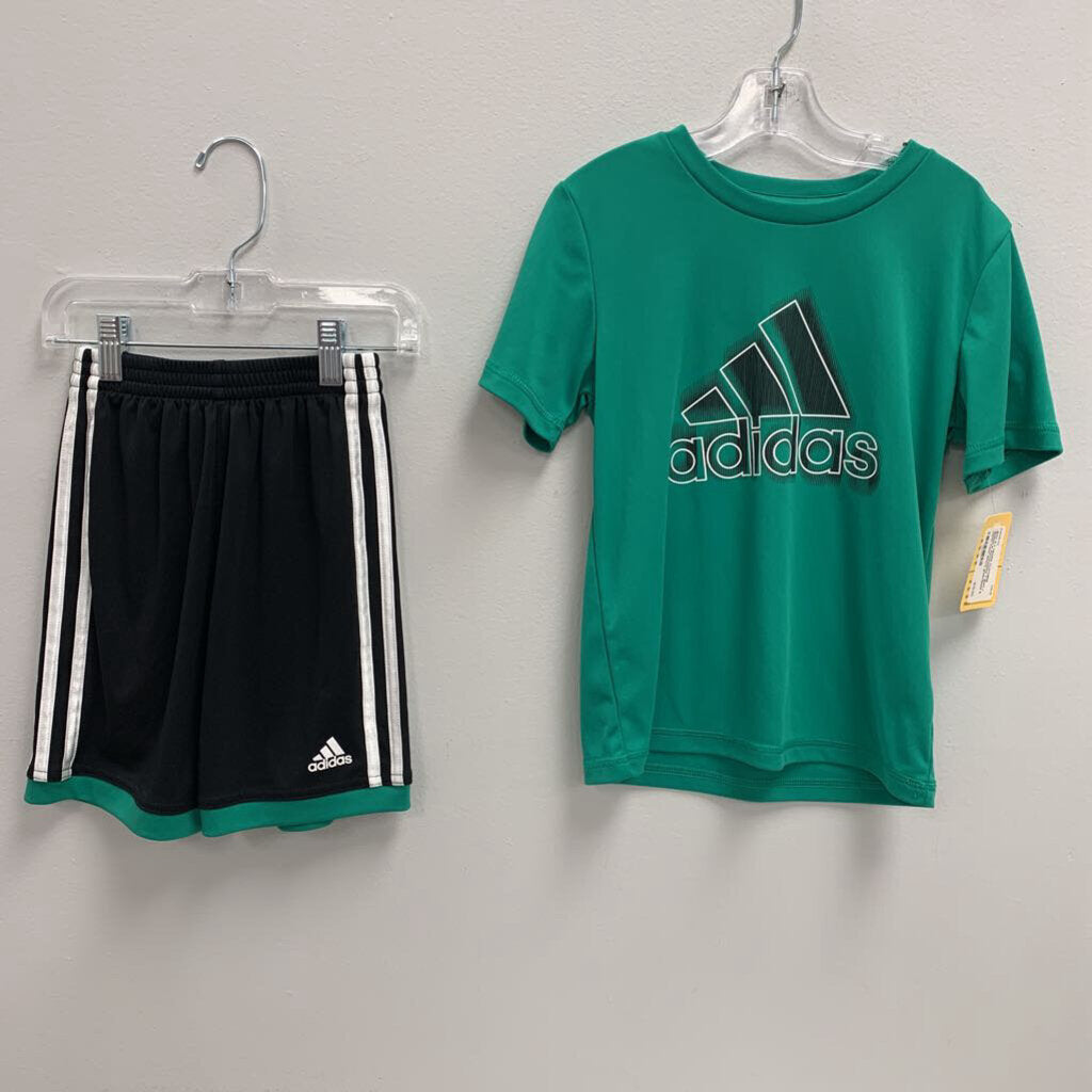 6: Performance T-Shirt + Nylon Track Shorts