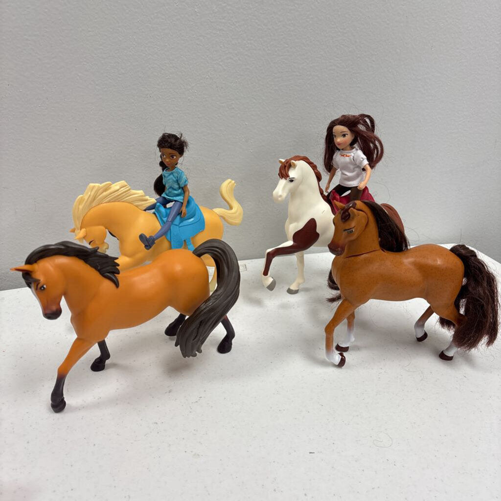 Spirit Riding Free Dolls + Horses