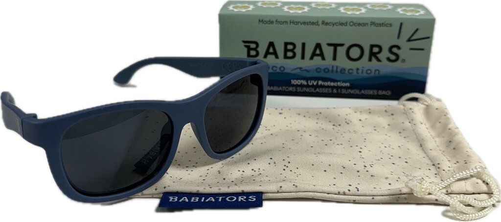 Kids Eco Collection: Navigator Sunglasses - Pacific Blue w/ Smoke Lens (3-5Y)