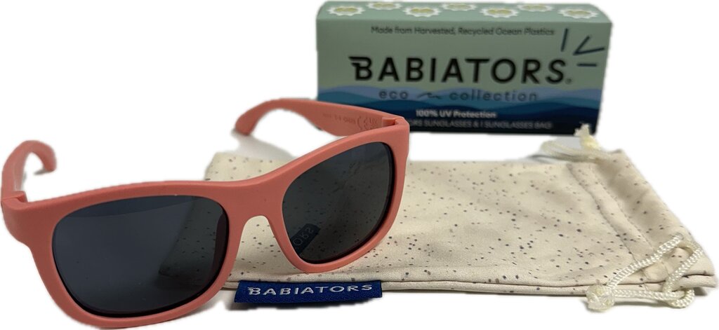Kids Eco Collection: Navigator Sunglasses - Seashell Pink (3-5Y)