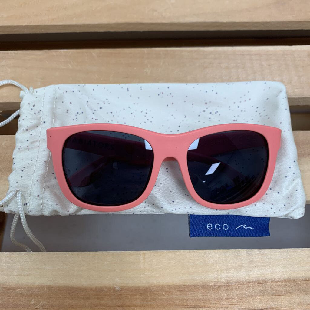 Kids Eco Collection: Navigator Sunglasses - Seashell Pink (6+Y)