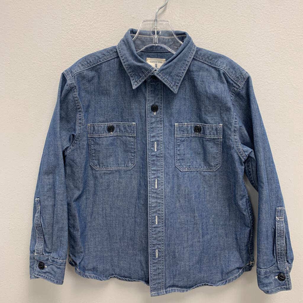 5-6: chambray collared shirt