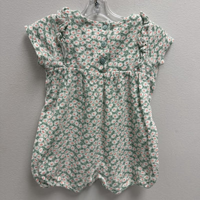 9-12M: floral print romper