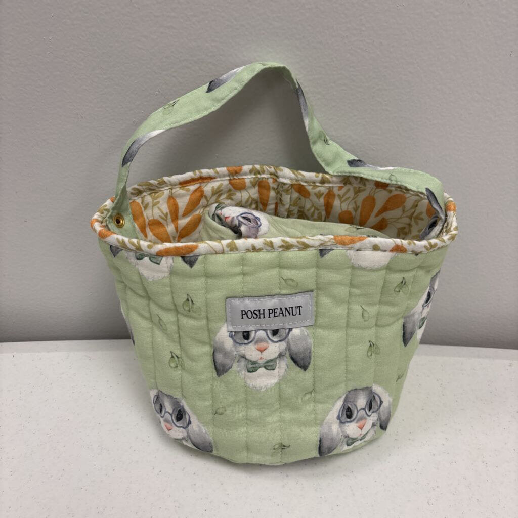 Fabric Easter Basket + Swaddle Blanket