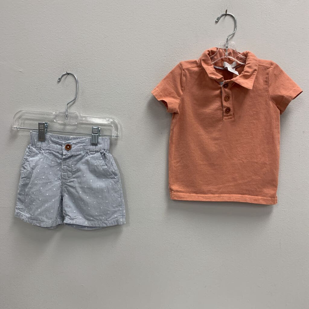 18M: Polo & Short Set