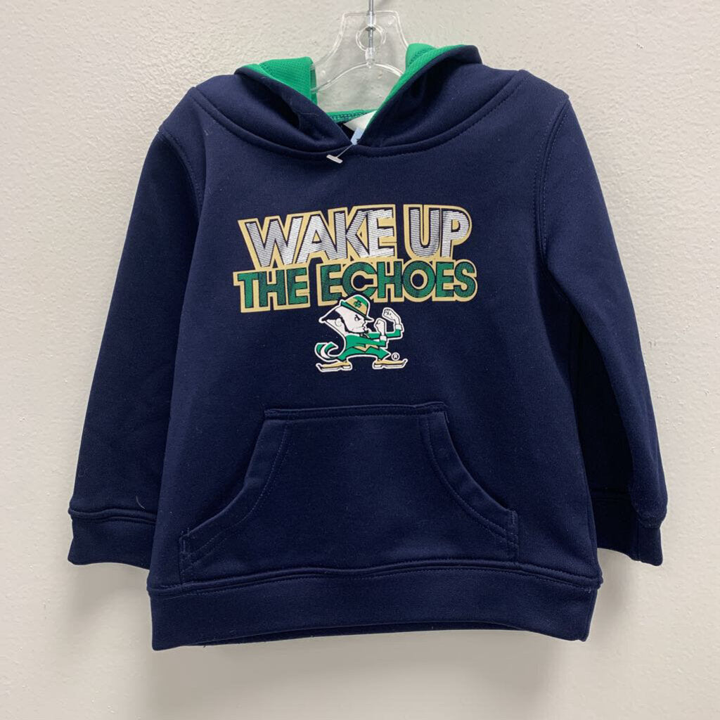 2T: Notre Dame Hooded Sweatshirt