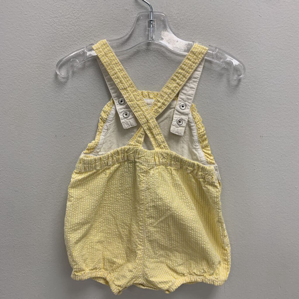 18M: Seersucker Overall Romper