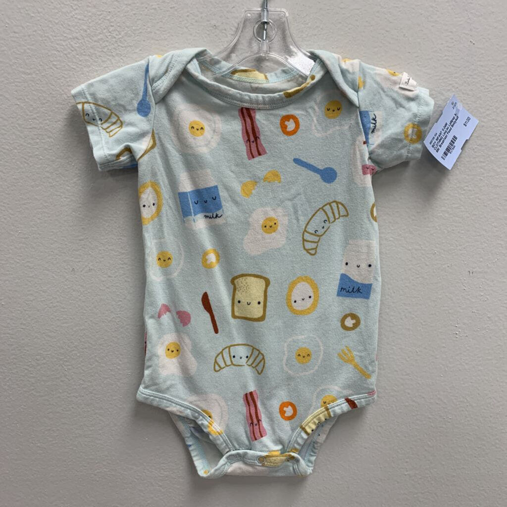 3-6M: Breakfast Food Bodysuit