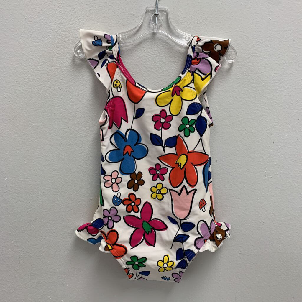 12-18M: Floral Swimsuit