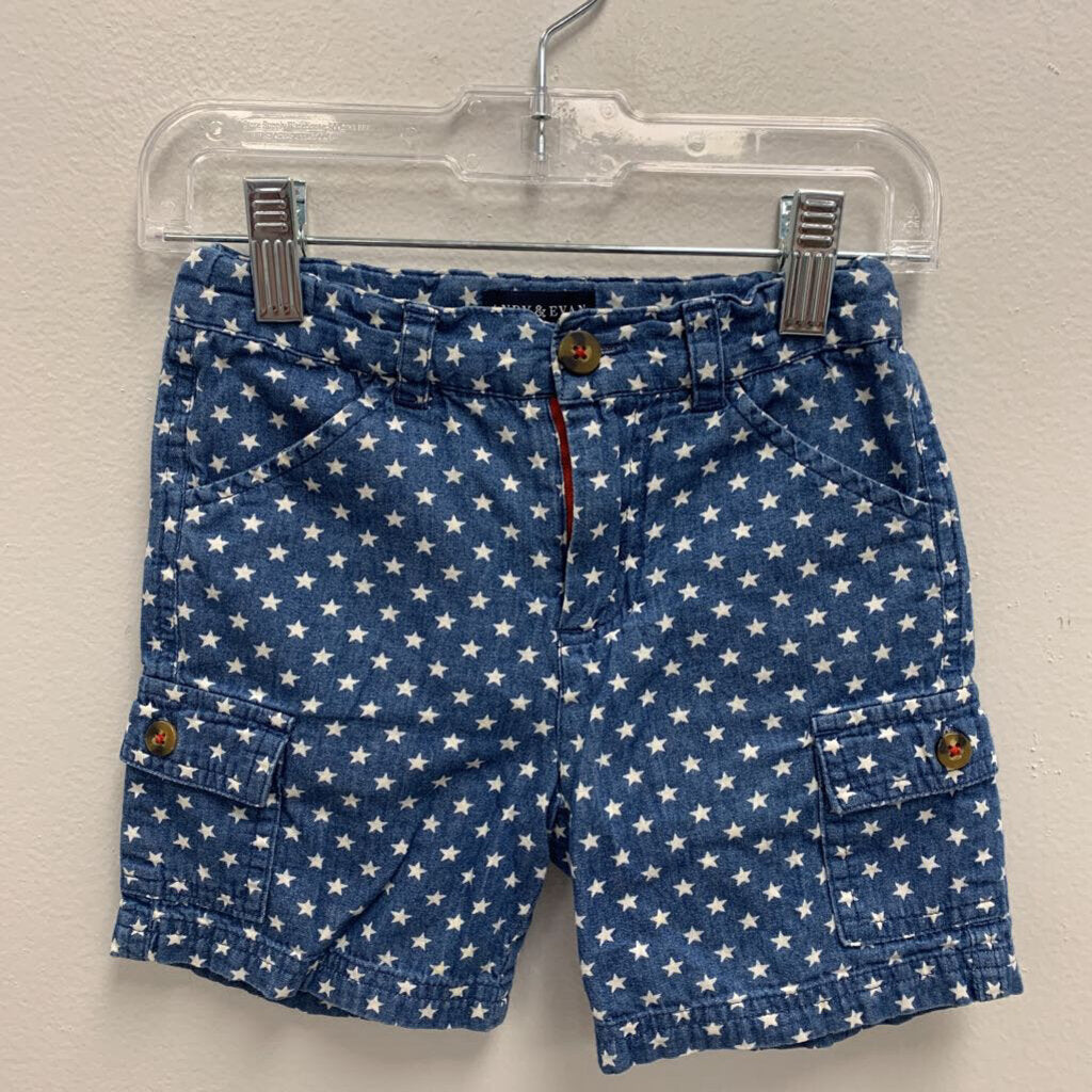 2T: Star Shorts w/ Adjustable Waist