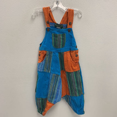 12M: Patchwork Overalls