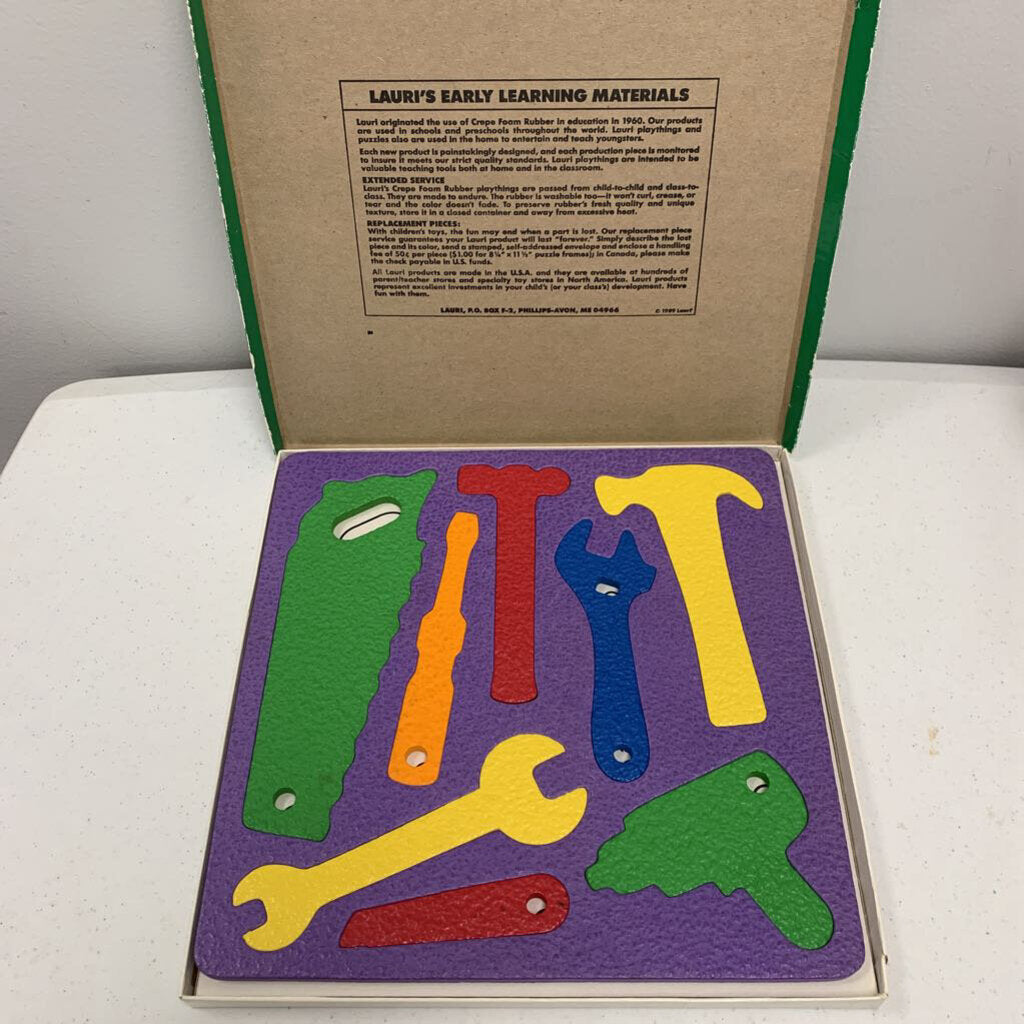 Vintage Foam Tool Puzzle