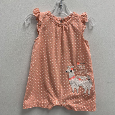 6-9M: No Prob Llama Romper