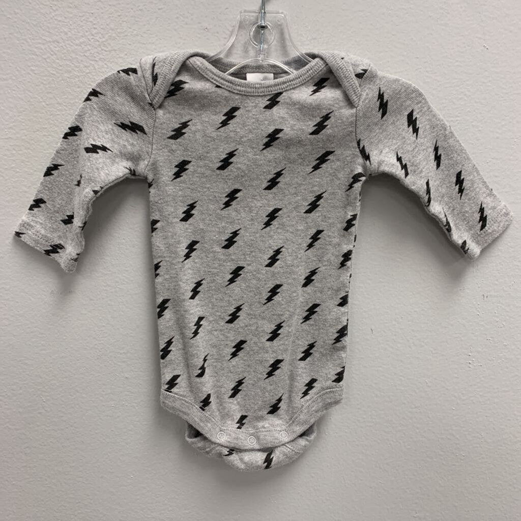 NB: Lighting Bolt Print Bodysuit