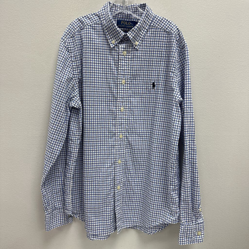 14-16: Natural Stretch Checkered Shirt