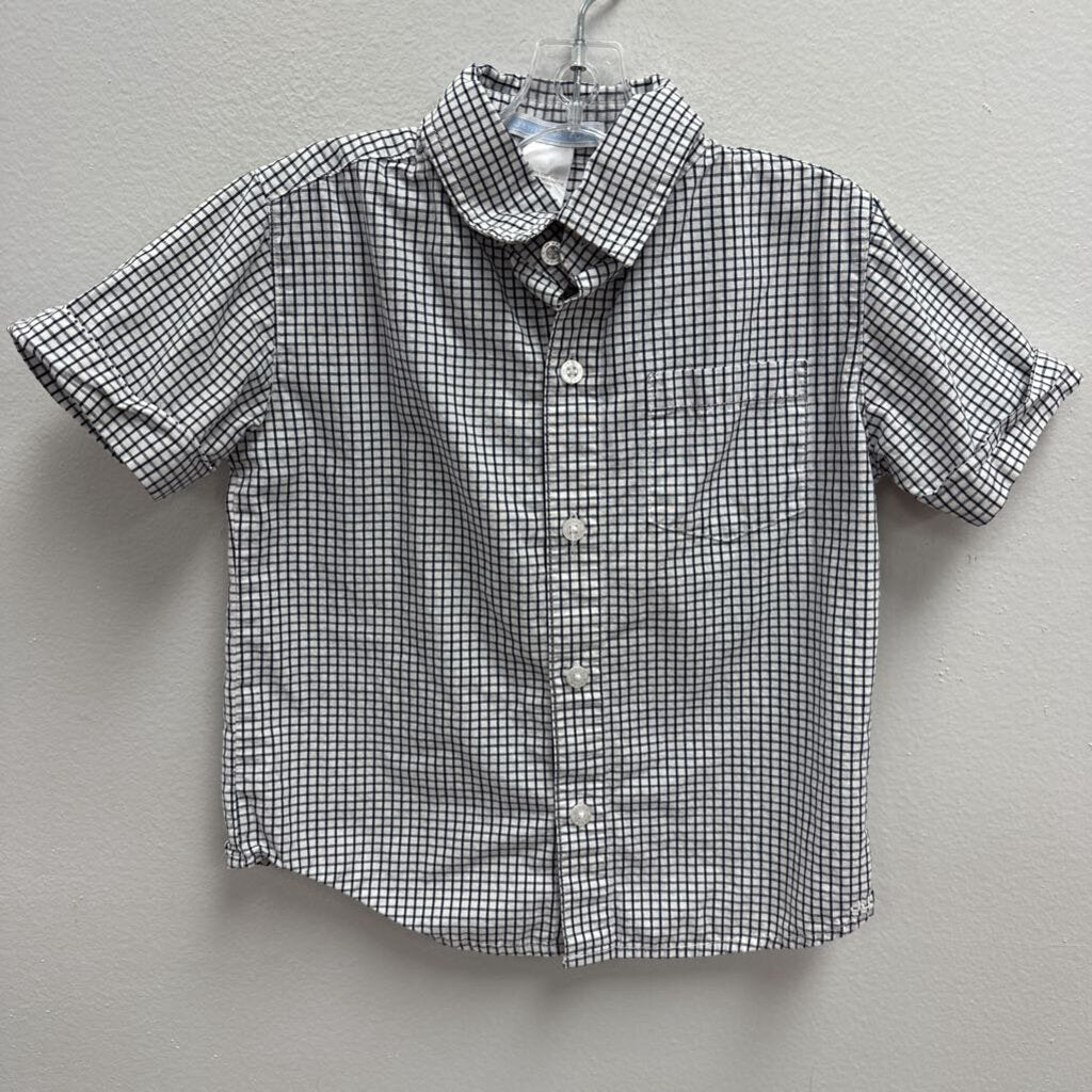 18-24M: Janie and Jack Plaid Collared Shirt