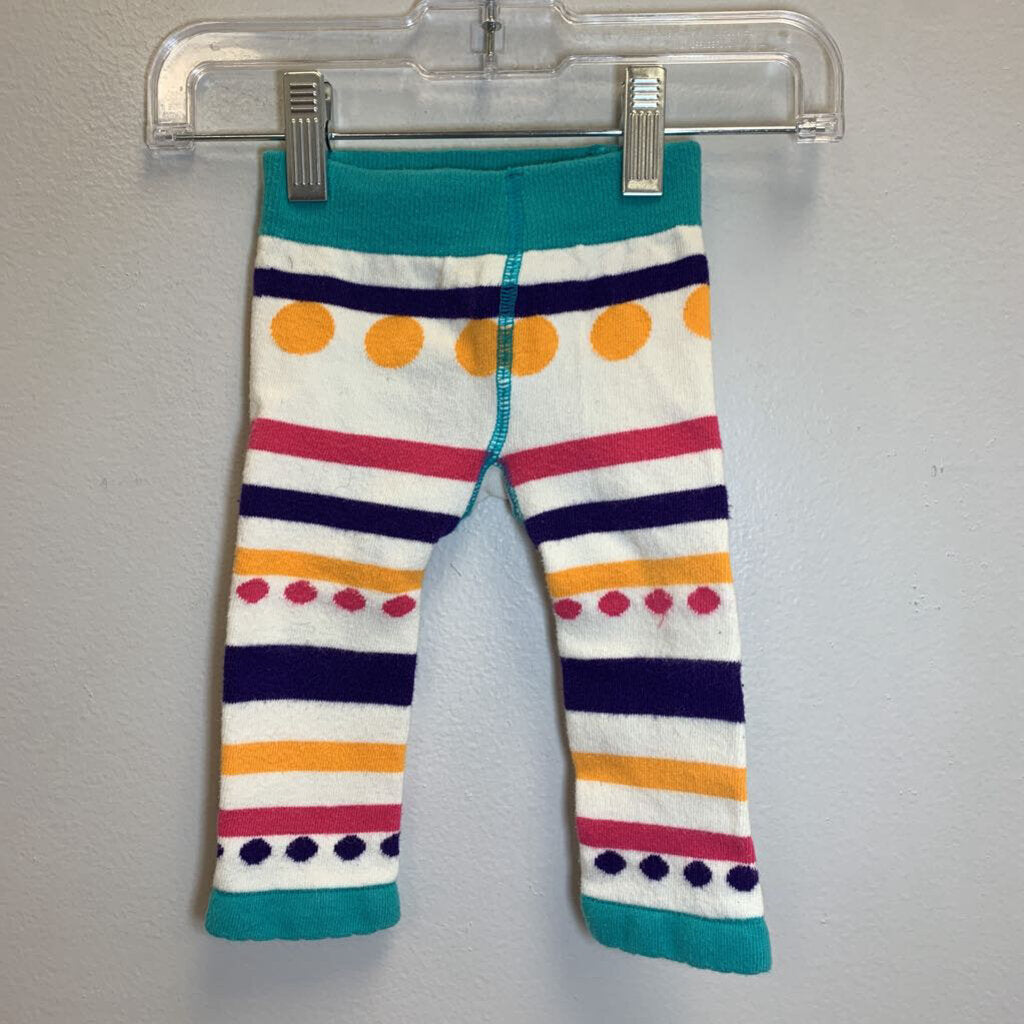 6-12M: Alpaca Striped Footless Tights