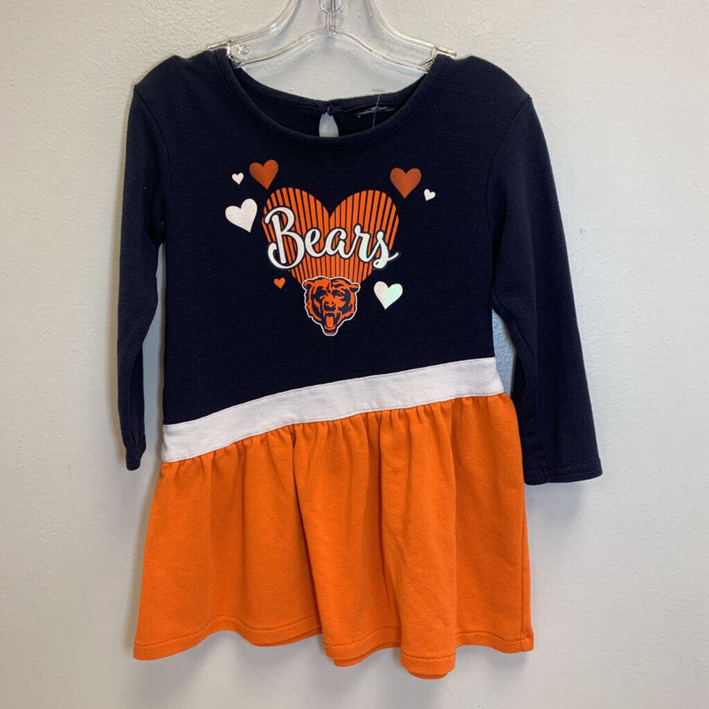 3T: Chicago Bears Sweatshirt Dress