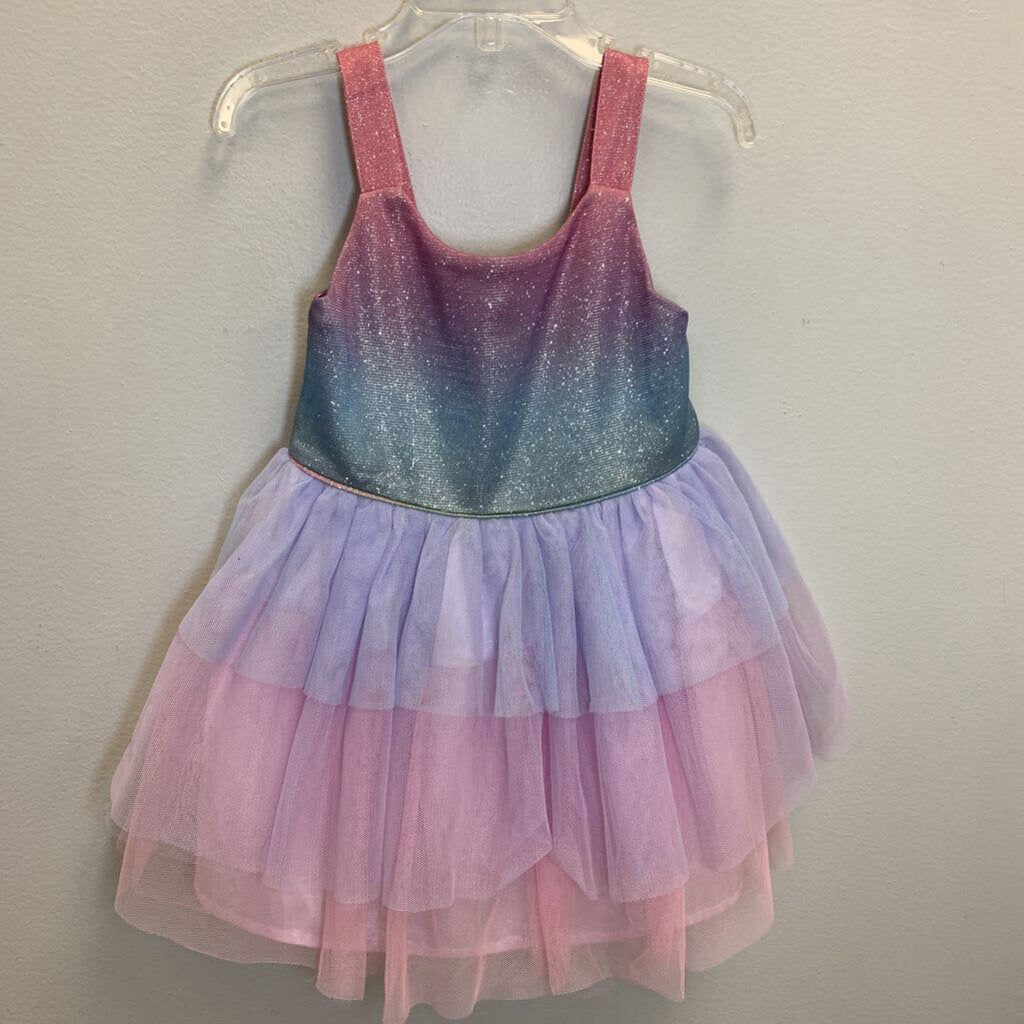 3T: Glitter Tiered Tulle Dress