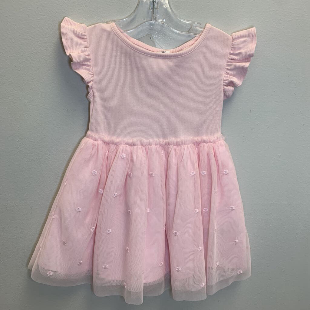 3: Cotton Dress w/ Tulle Skirt