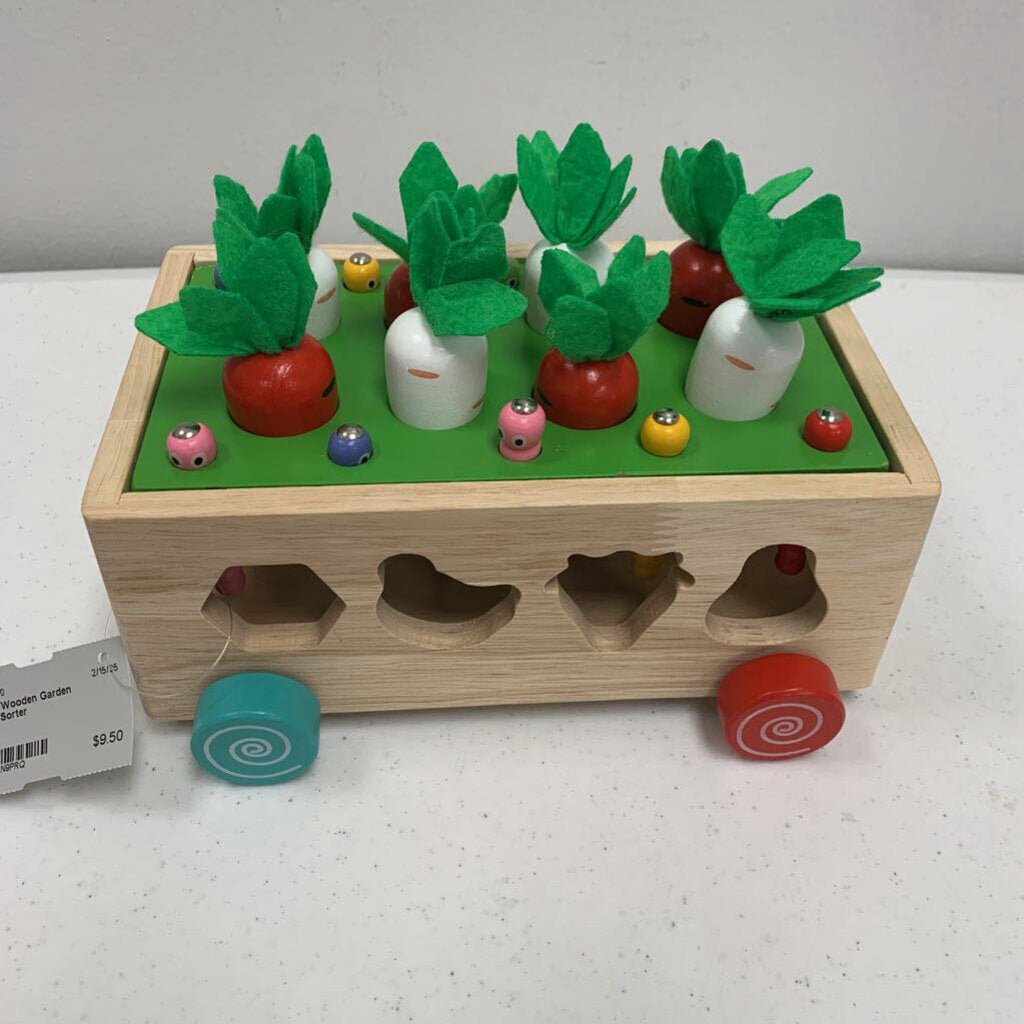 Wooden Garden Shape Sorter