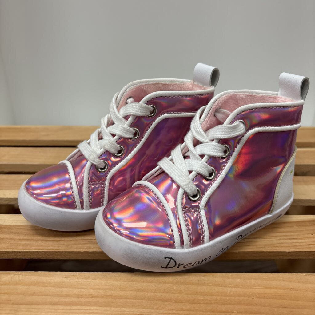 7: Metallic Hightop Sneakers