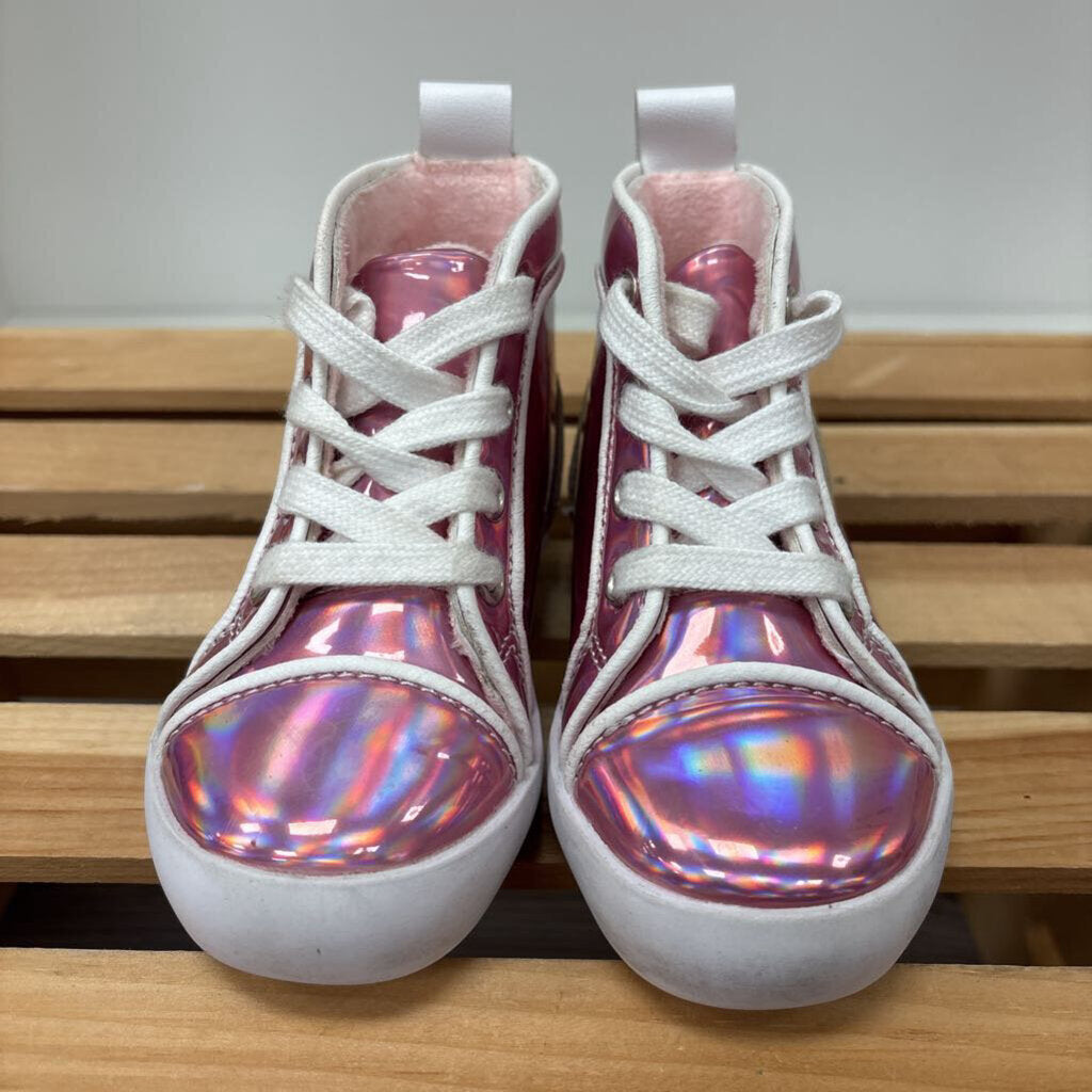 7: Metallic Hightop Sneakers