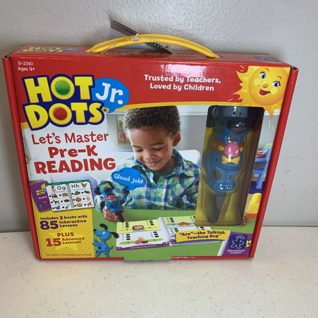 Hot Dots Jr. Let's Master Pre-K Reading