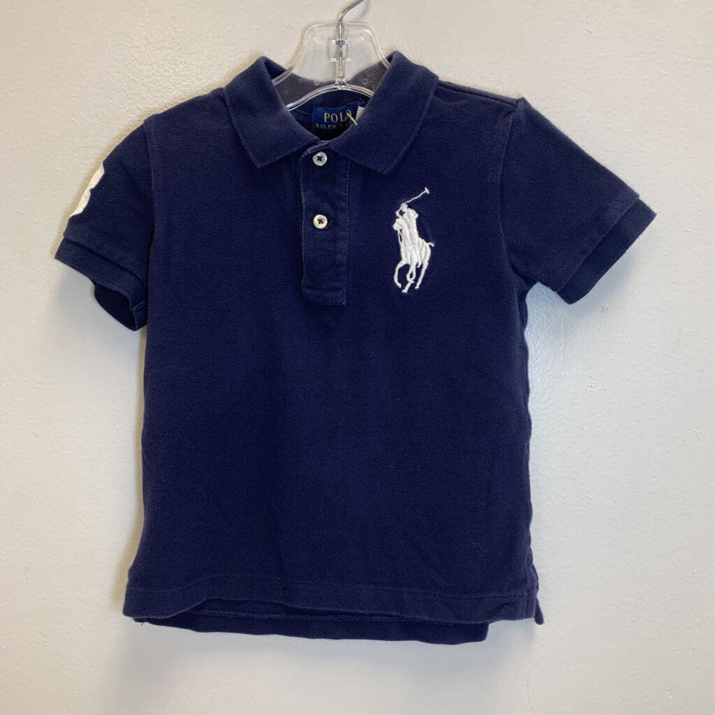 3T: Embroidered Polo Shirt