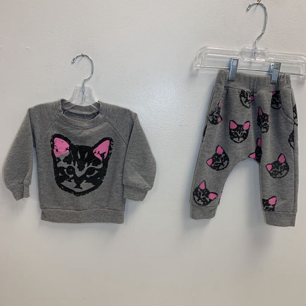 6M: Kitty Tracksuit Set