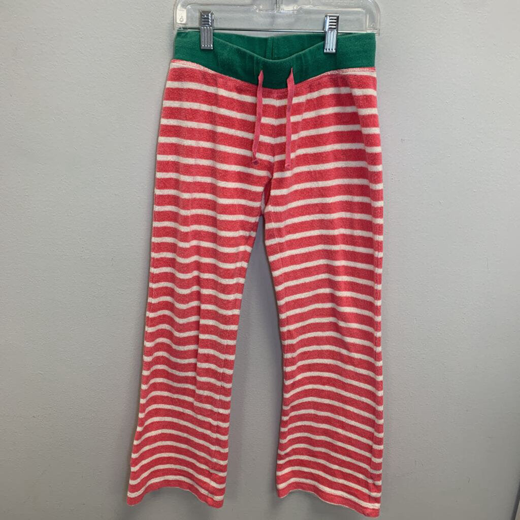 9: Striped Terry Toweling Drawstring Pants