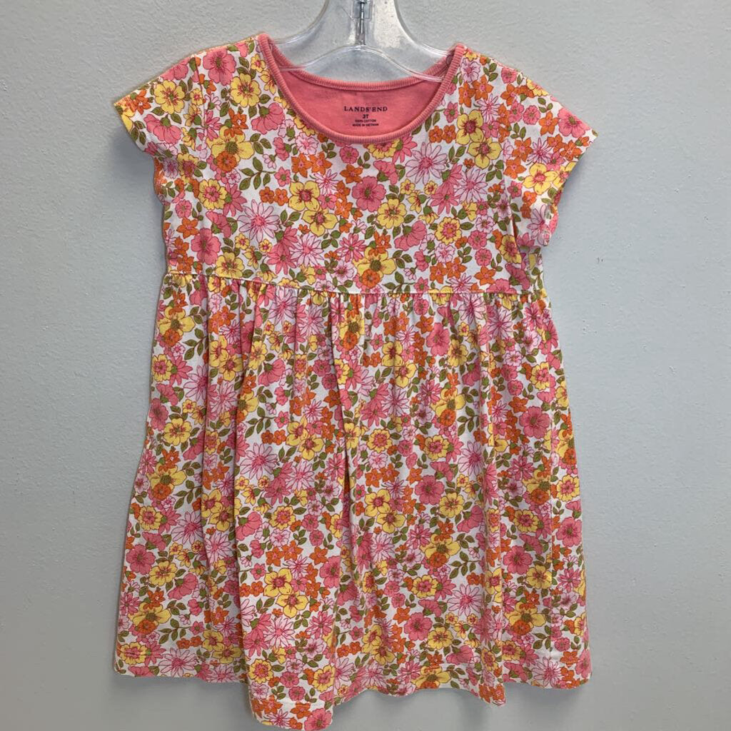 3T: Floral Cotton Dress