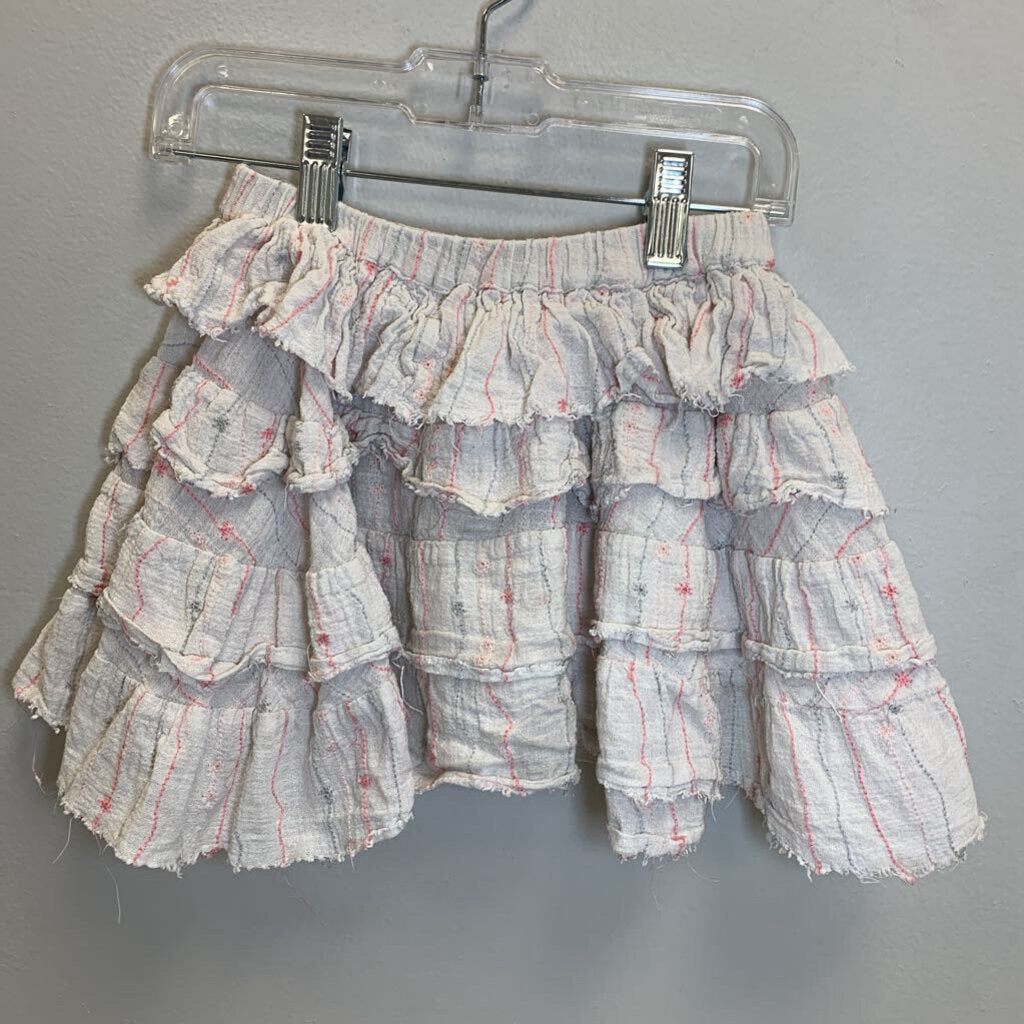 5: Distressed Ruffle Skirt