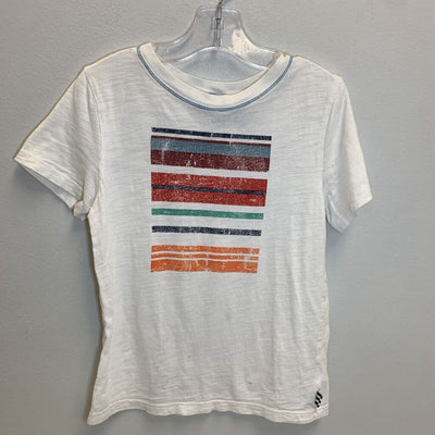 7: Stripes Graphic T-Shirt AS IS