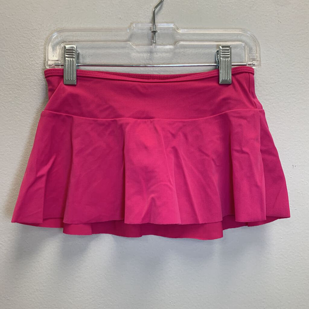 6: High Waisted Tulip Hem Swim Skort