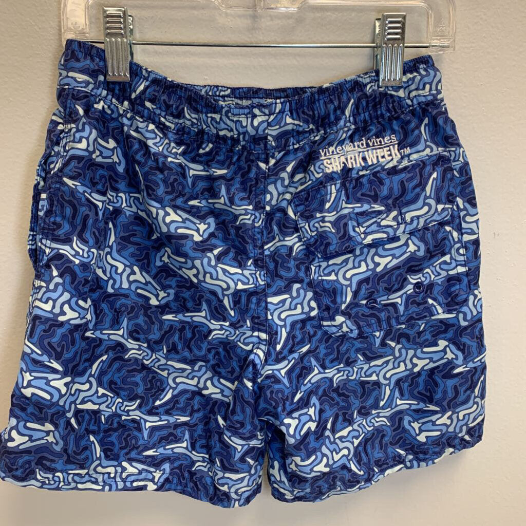 6: Shark Week Swim Trunks