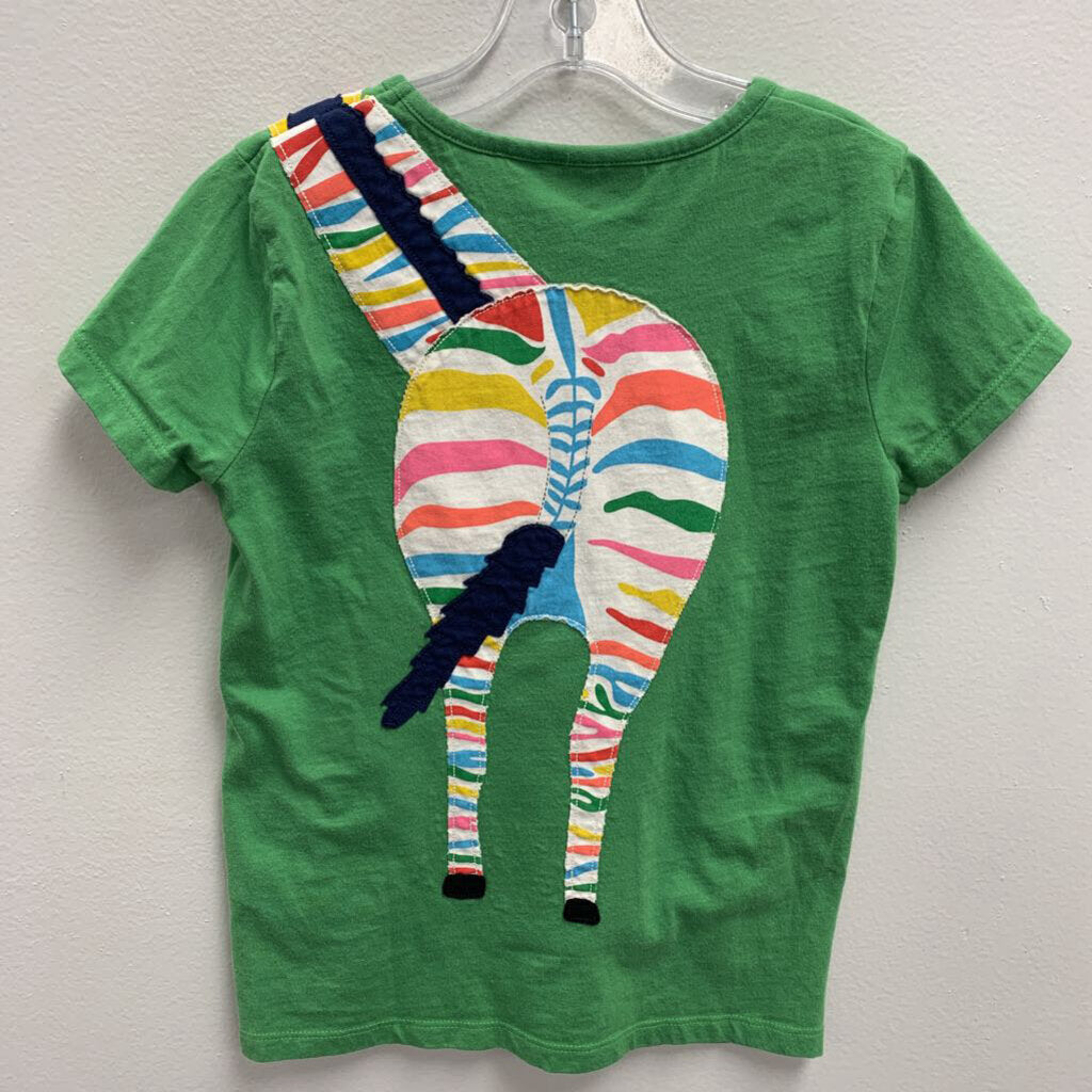 8-9Y: Zebra Applique Short Sleeve T-shirt