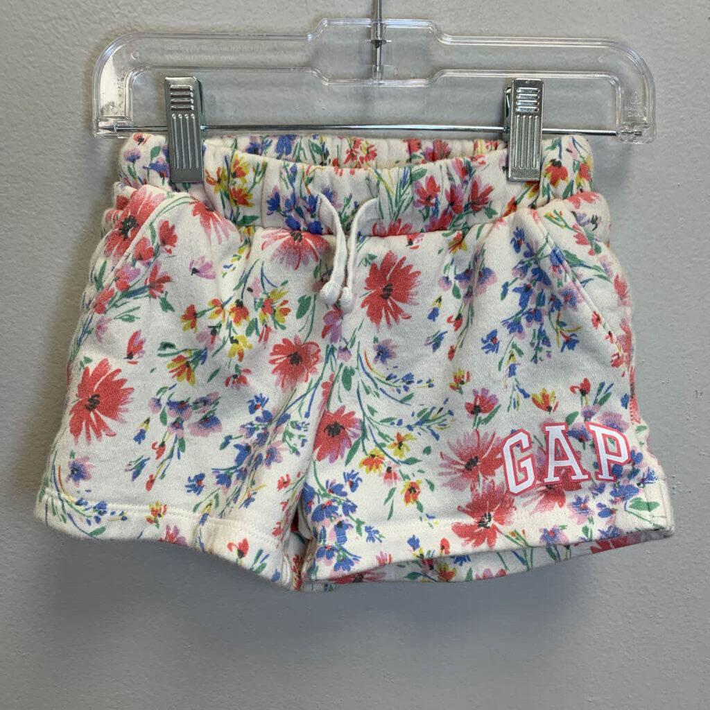 4-5: Floral Drawstring Shorts