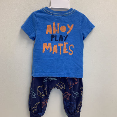 12-18M: Pirates T-shirt and Joggers