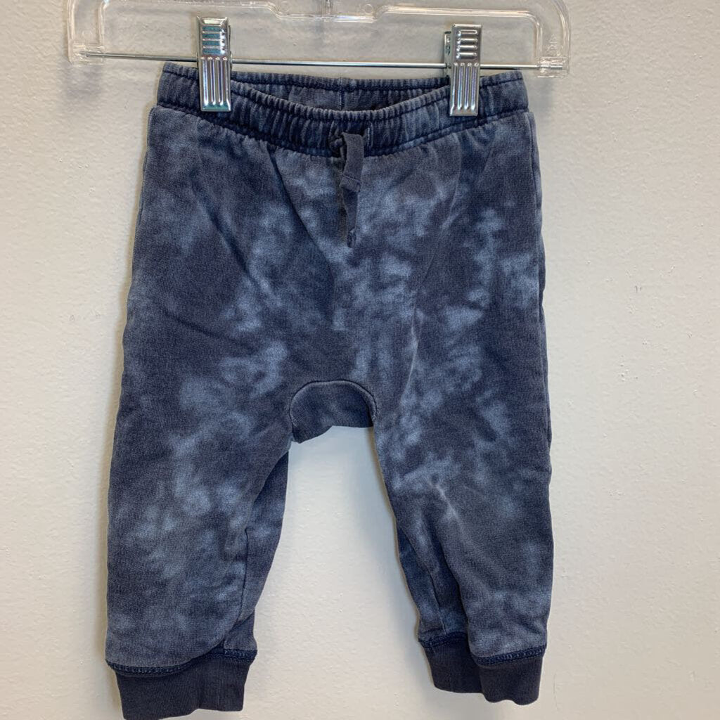 12-18M: Blue Tie Dye Joggers