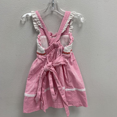 6-12M: Smocked Tulip Dress w/ Adjustable Straps