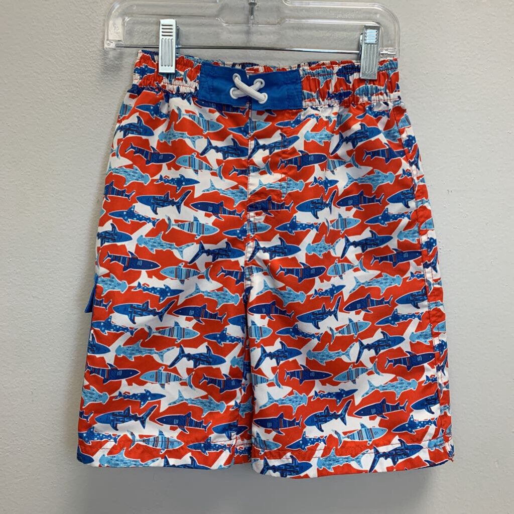 7: Sharks Swim Trunks