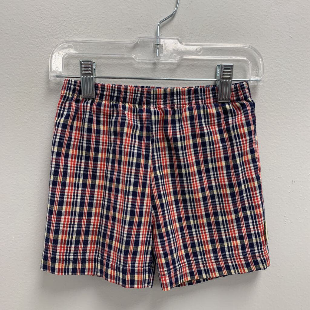 18M: Plaid Pull On Shorts